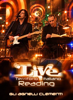locandina Territorio Italiano Live Reading con AGNELLI CLEMENTI