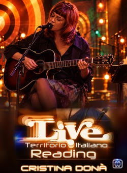 locandina Territorio Italiano Live Reading con CRISTINA DONA'